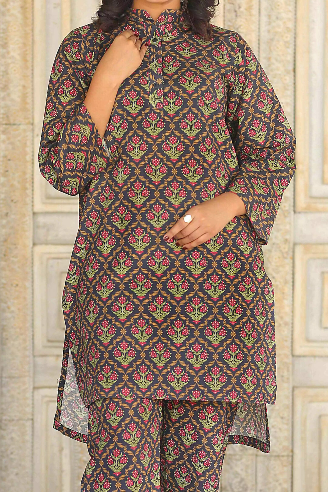2 Pieces Up Down Top Trouser